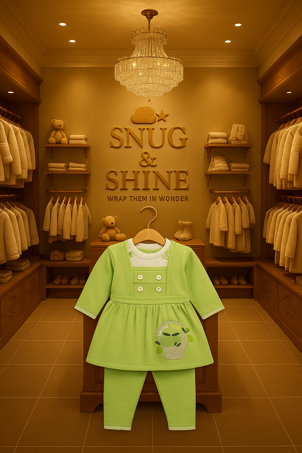 Snug & Shine - Sweet Fruits Premium Cotton Kidswear (For 0 to 4 month)