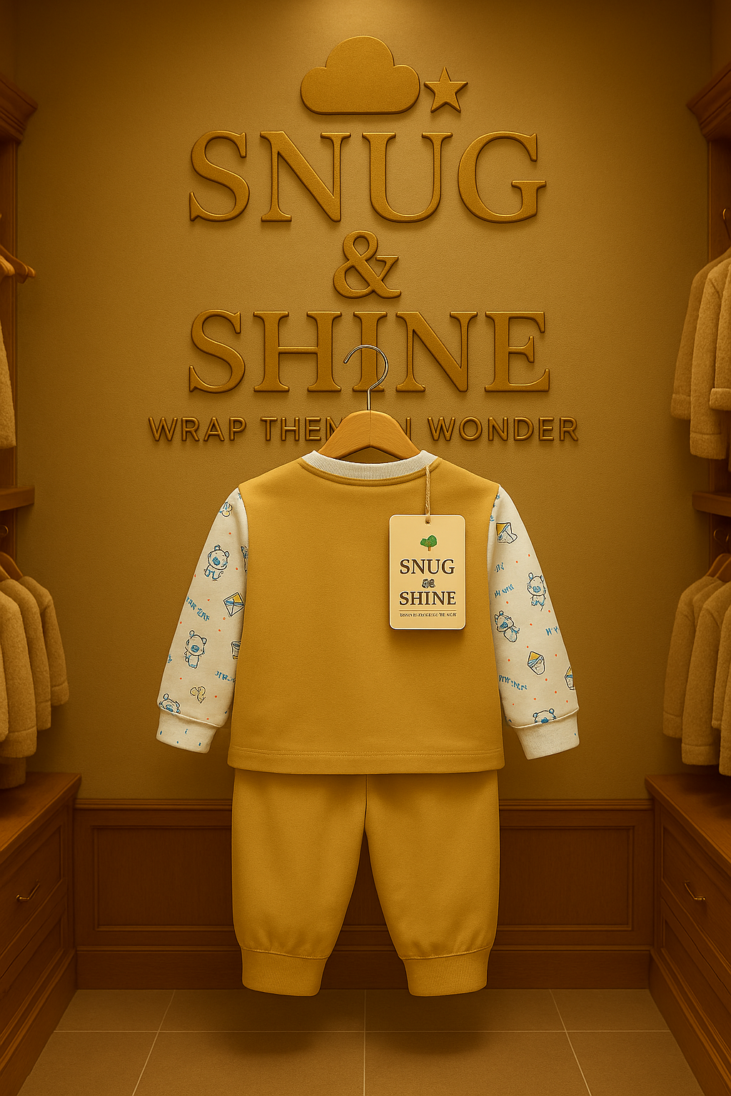 Snug & Shine - Nautical Club Pure Cotton Co-ord Set (0-3 month's)