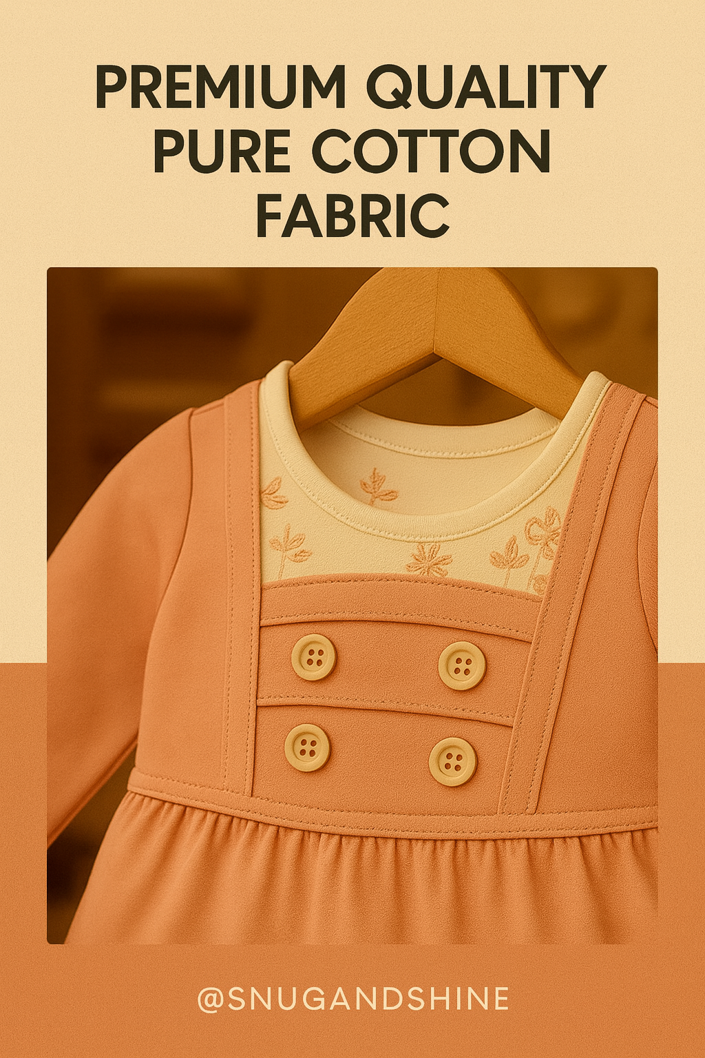 Snug & Shine - Sweet Fruits Premium Cotton Kidswear (For 0 to 4 month)